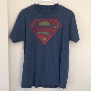 Men’s Blue Superman T-Shirt (M)